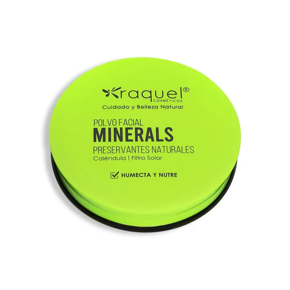 Polvo Facial Minerales Con Fs N°00 Porcelana 19g- Raquel