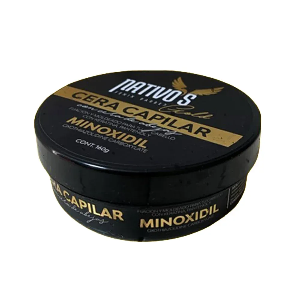 Cera Capilar Gold - Nativos Con Minoxidil 160g