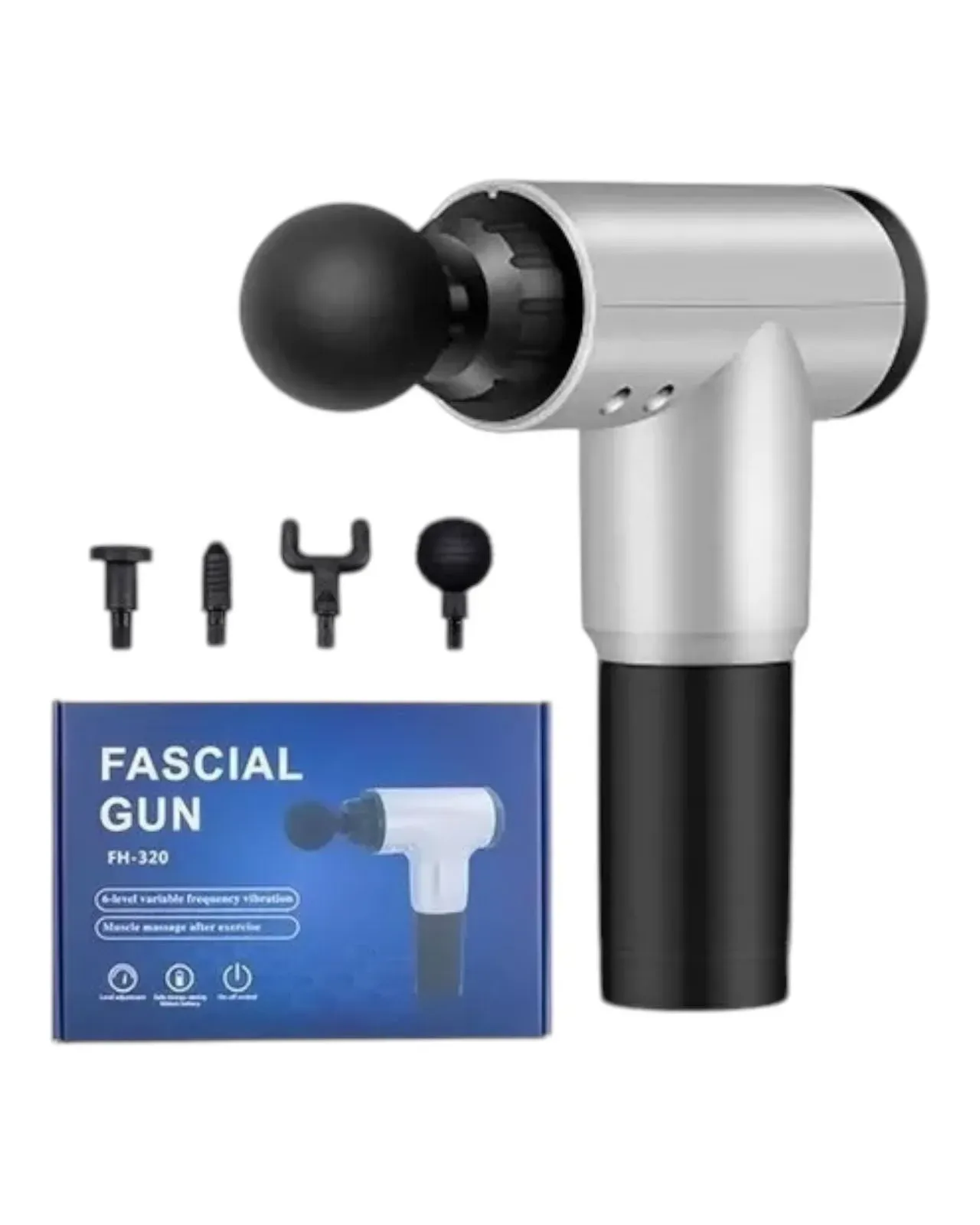 Masajeador Fascial Muscular Terapéutico  Inalámbrico Gun