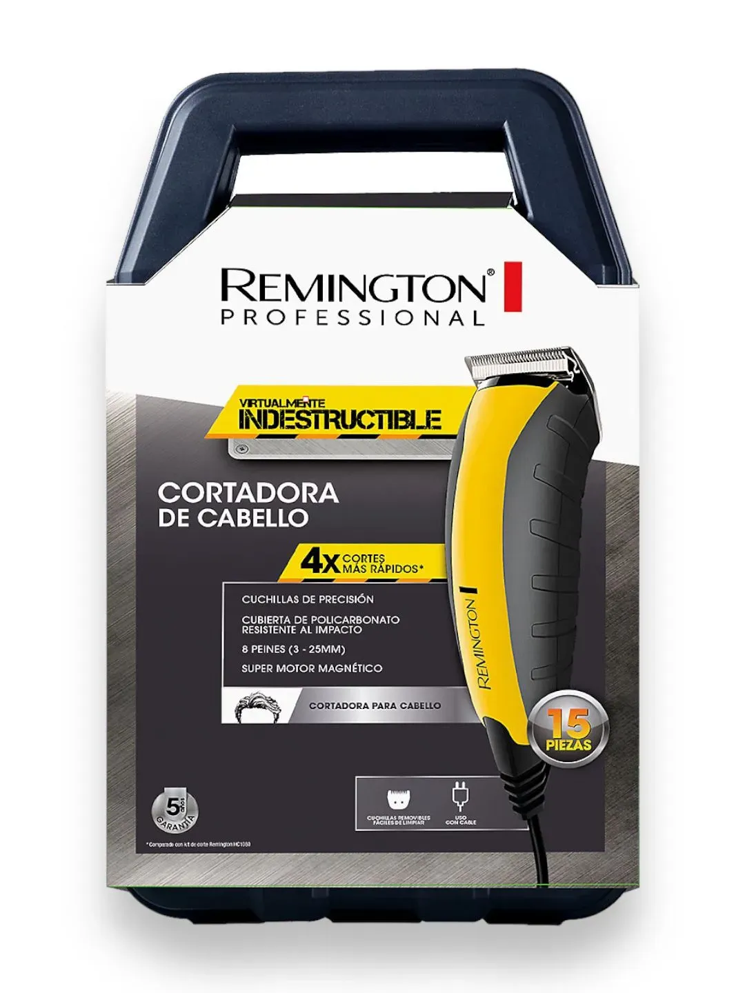 Kit Cortador De Cabello Remington 15 Piezas Virtualmente Indestructible Hc5850