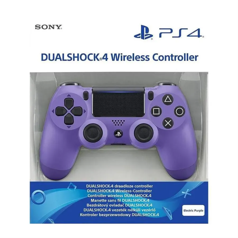 Control PS4 Play Station 4 Dualshock 4 Electric Purpura Generic