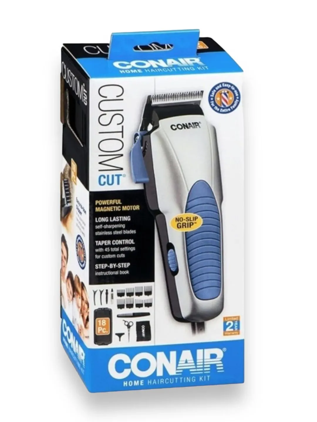 Kit Cortador De Cabello Conair Custon Cut 18 Piezas HC244 Original 