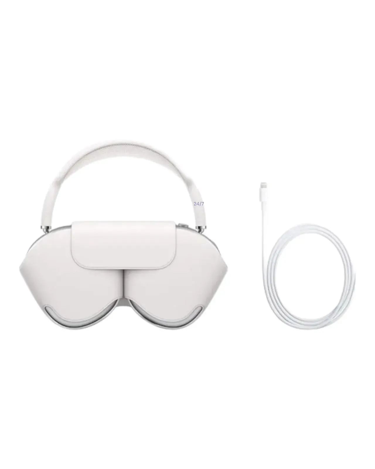 Diadema Audífonos Buetooth Airpods Max Con Estuche Blanca