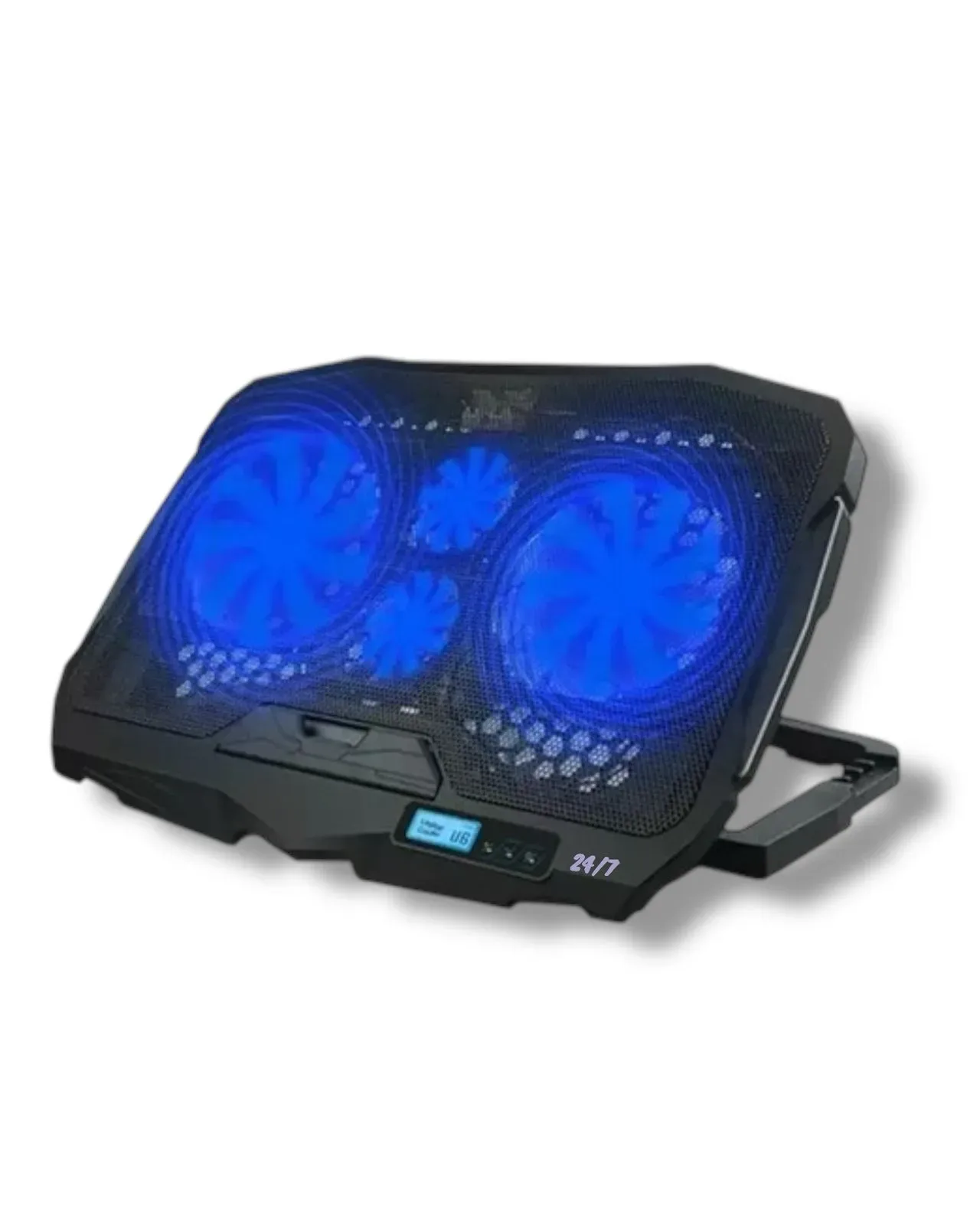 Base Refrigerante Cooling Pad Gamer 4 Ventiladores Ecualizable