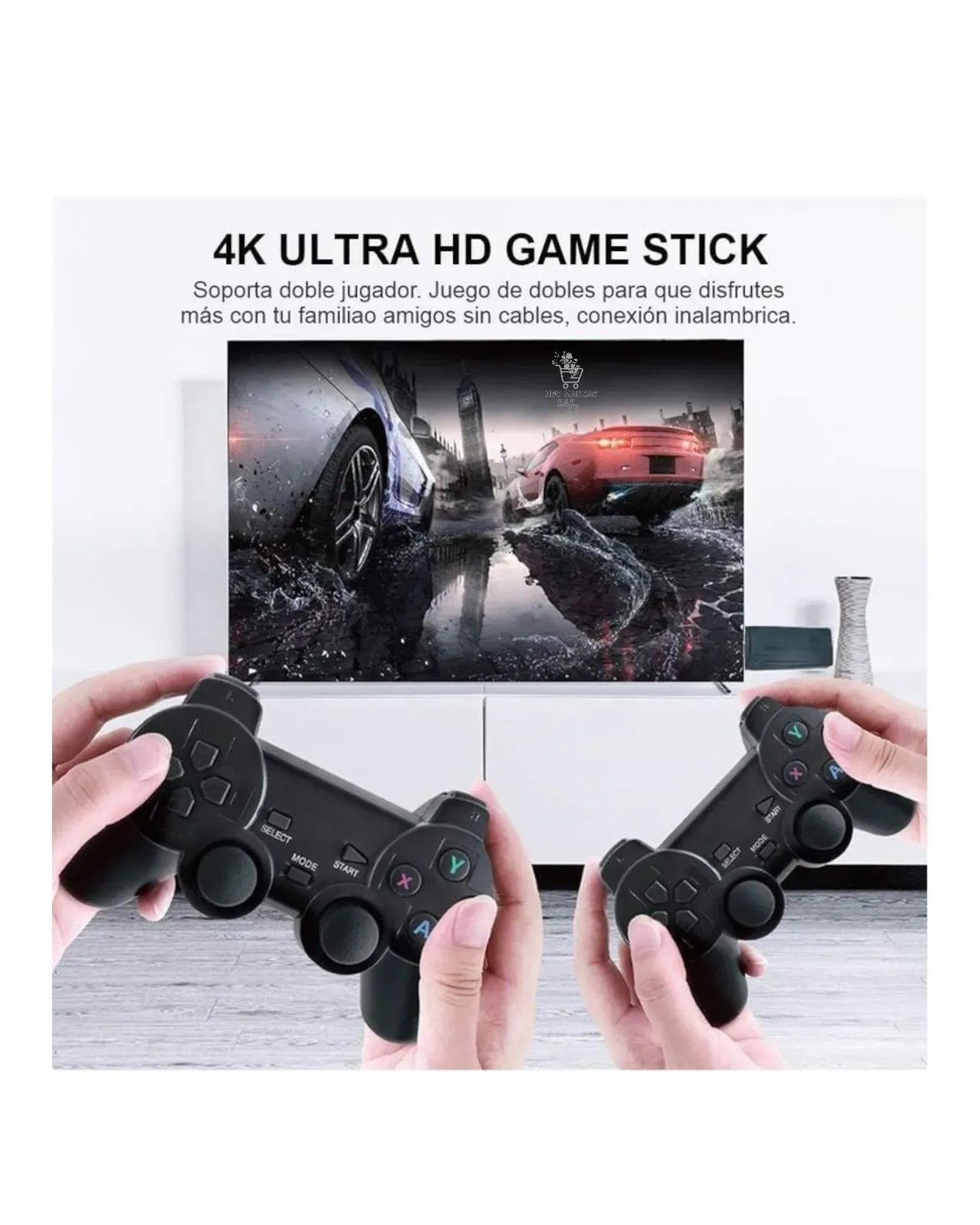 Consola De Video Juego Inalambrica HDMI 4K Game Stick Lite 