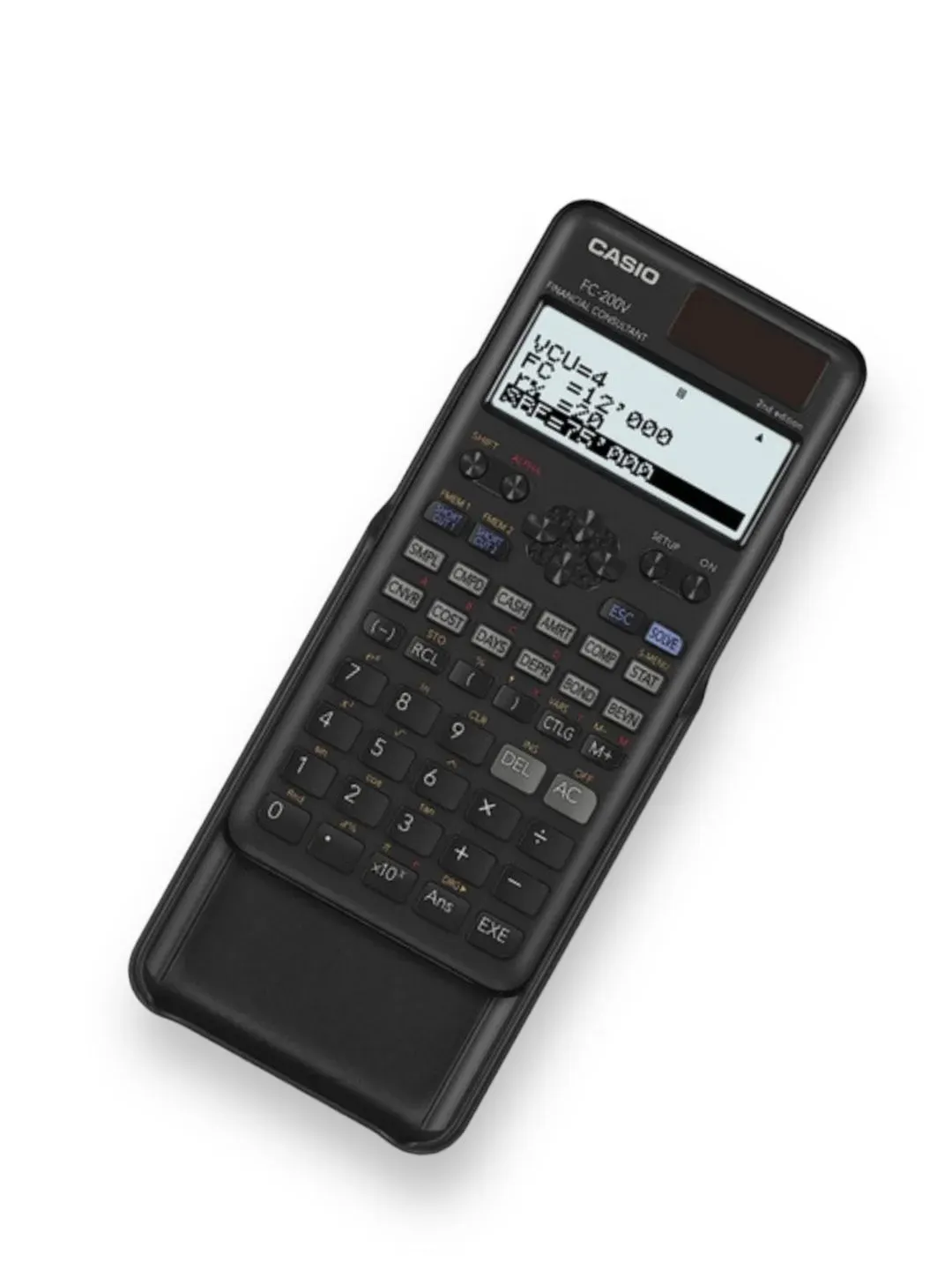 Calculadora Financiera Casio Fc-200v Original 