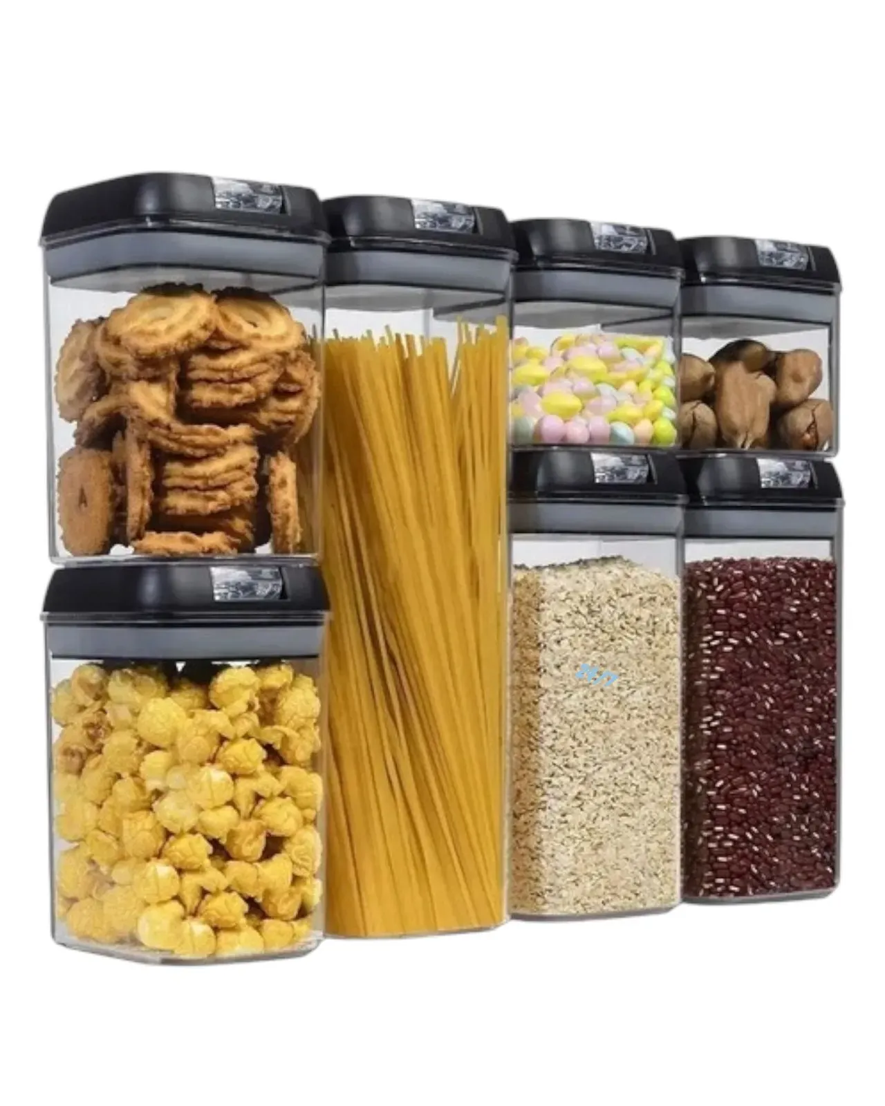 Set Organizador De Granos Para Cocina 7 Piezas