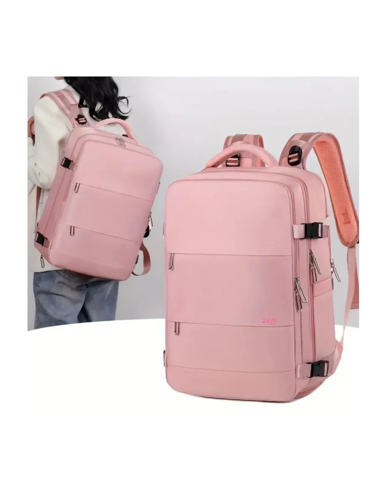 Maleta Morral Viajero Multiusos Amazon Rosado 