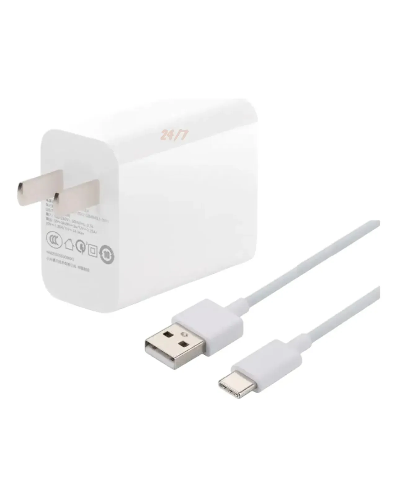 Cargador Carga Rápida Xiaomi 55W Type C