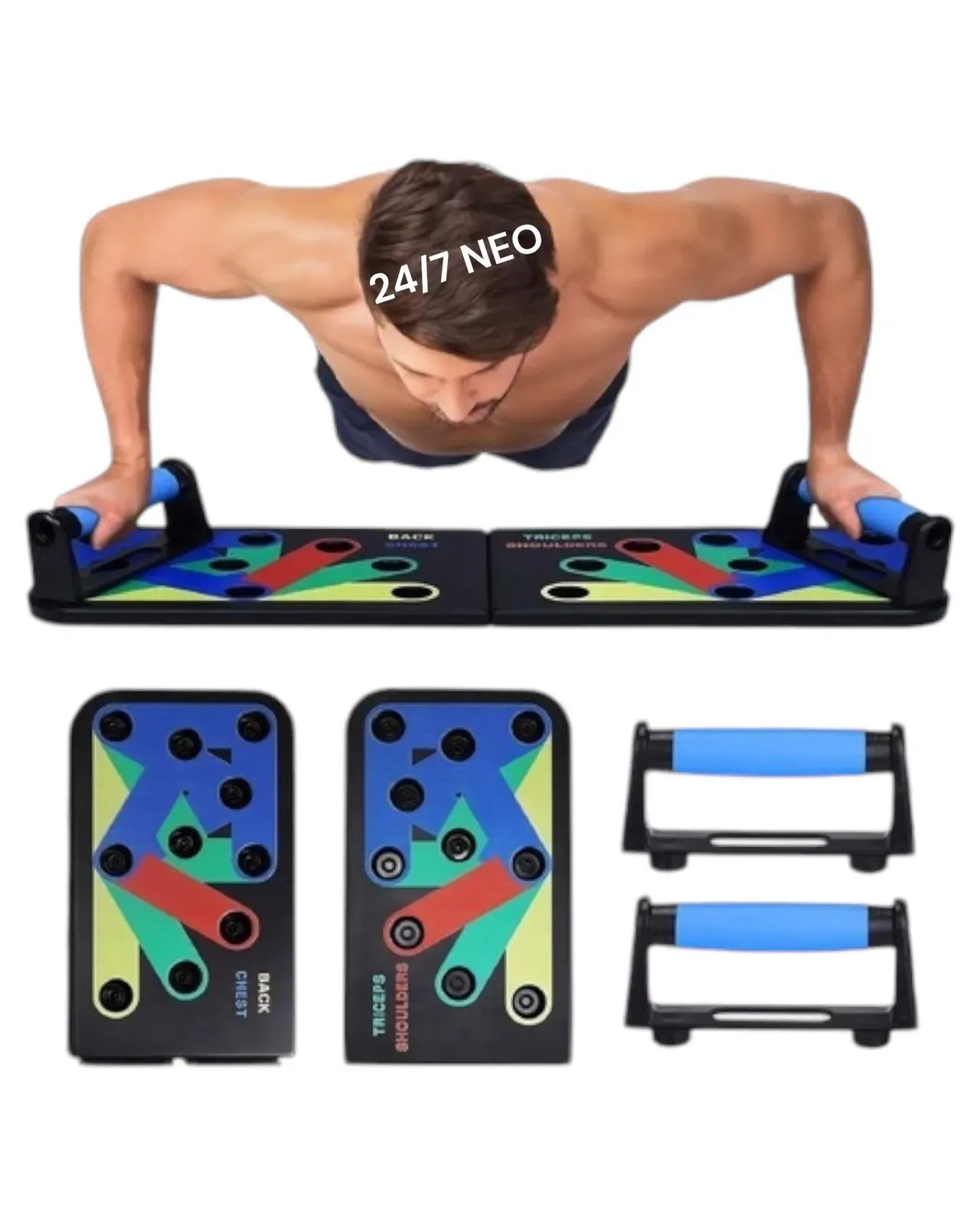 Tabla Push Up Sistema Completo De Flexiones