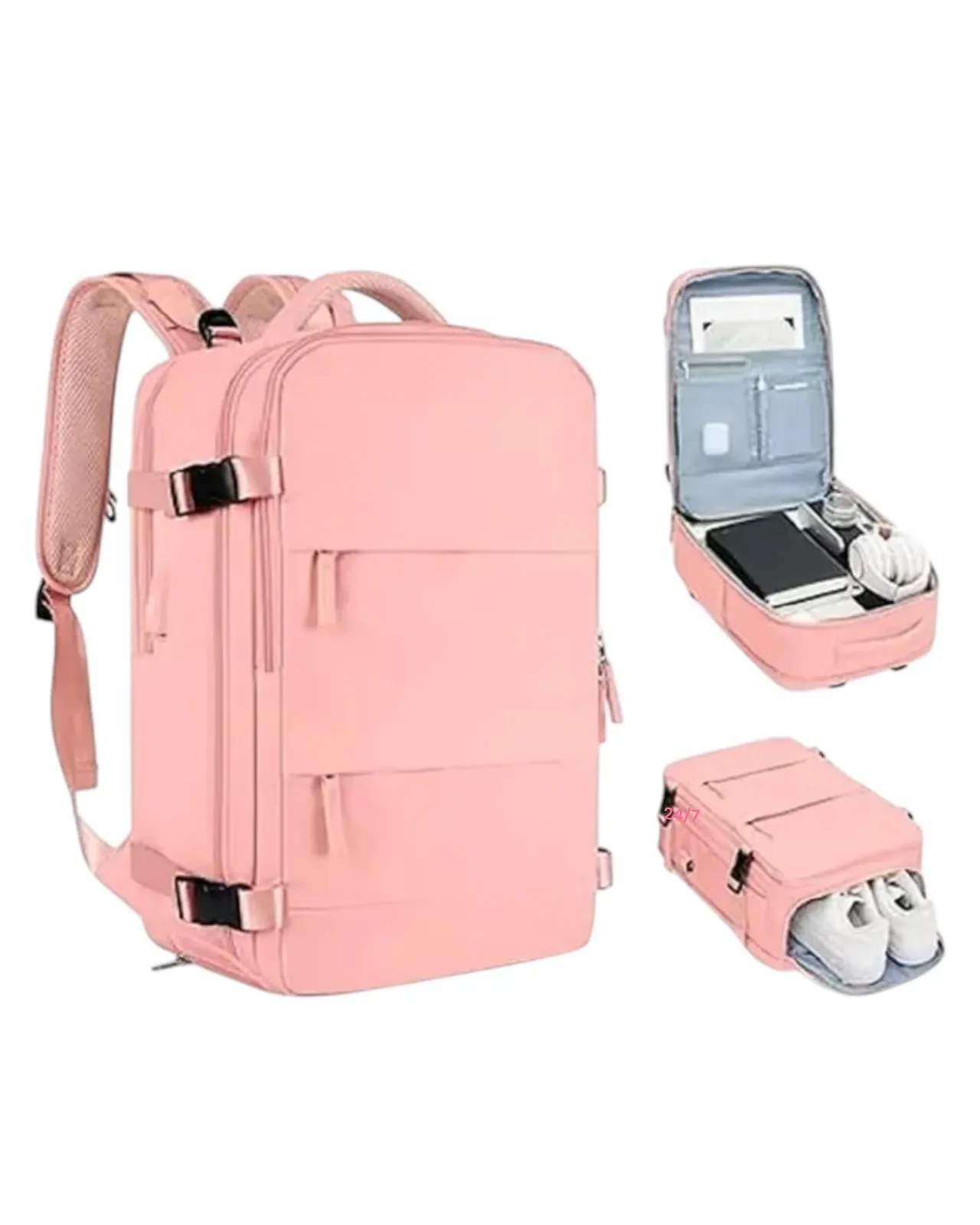 Maleta Morral Viajero Multiusos Amazon Rosado 