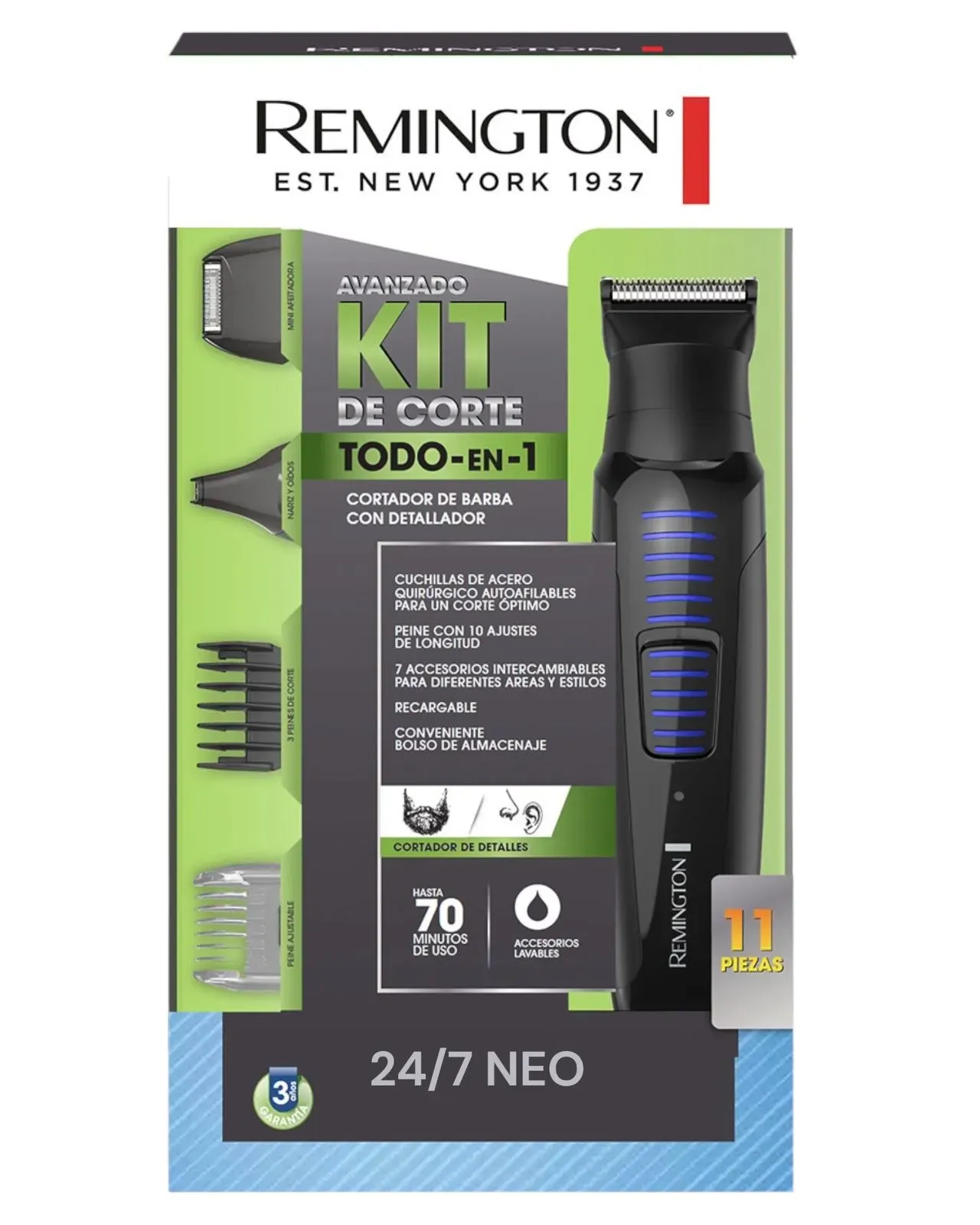 Maquina De Afeitar Remington Todo En Uno Recargable Original