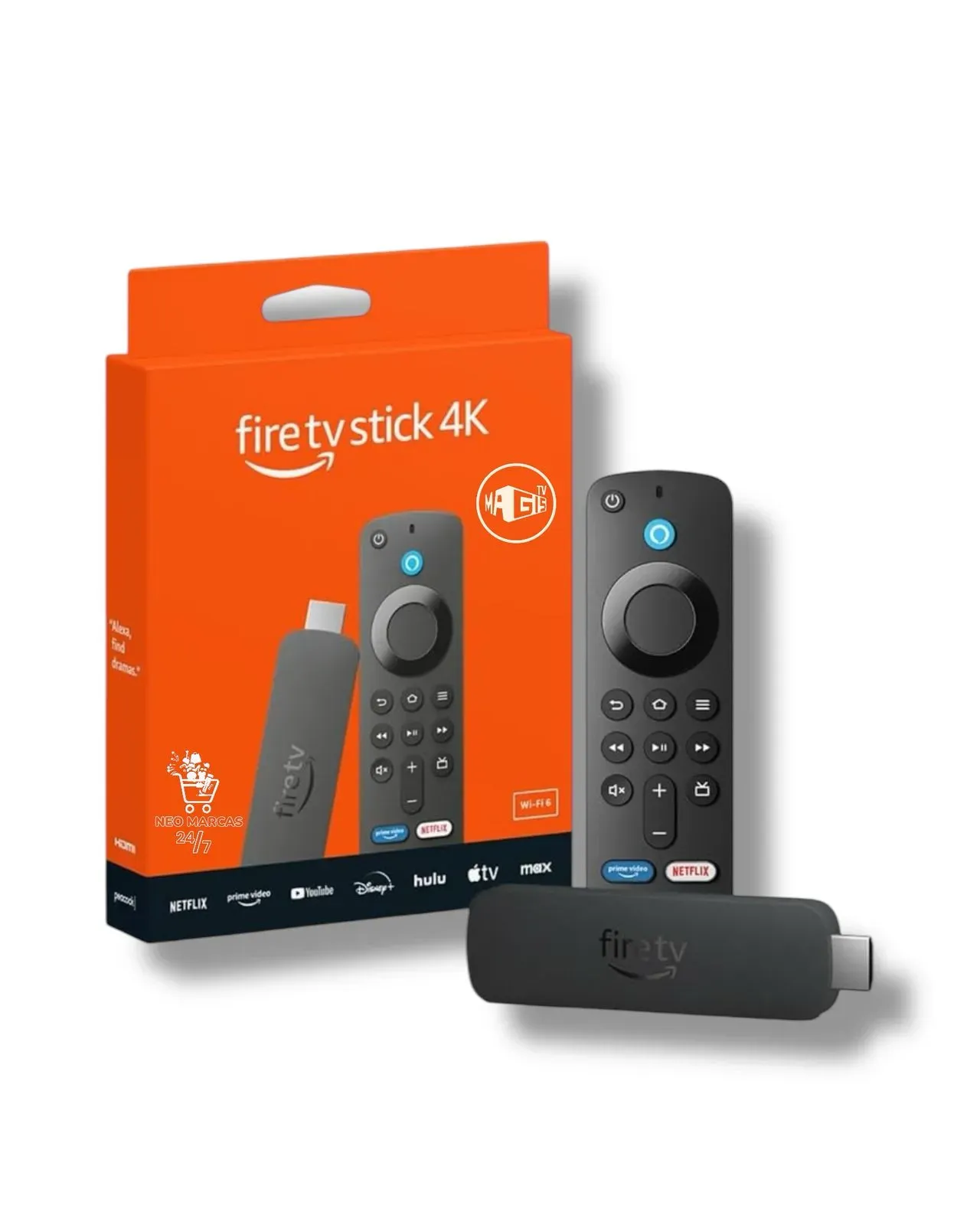 Amazon Fire Stick Tv 4K Con Magis Tv