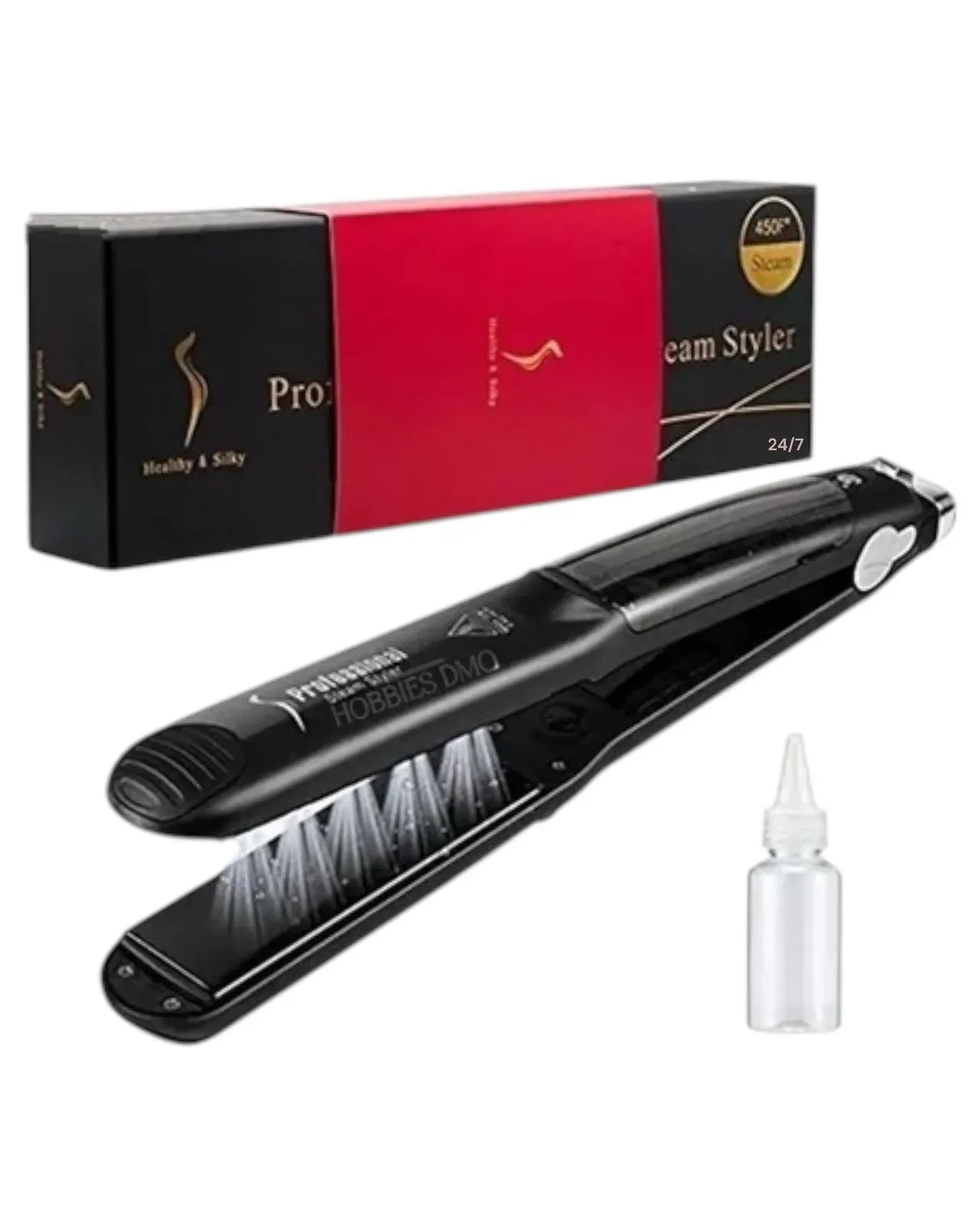 Plancha Para Cabello A Vapor Profesional Healthy & Silky 