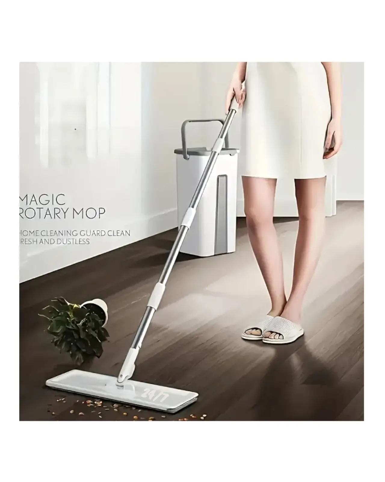 Trapero Autoescurridor Microfibra  Mop 360