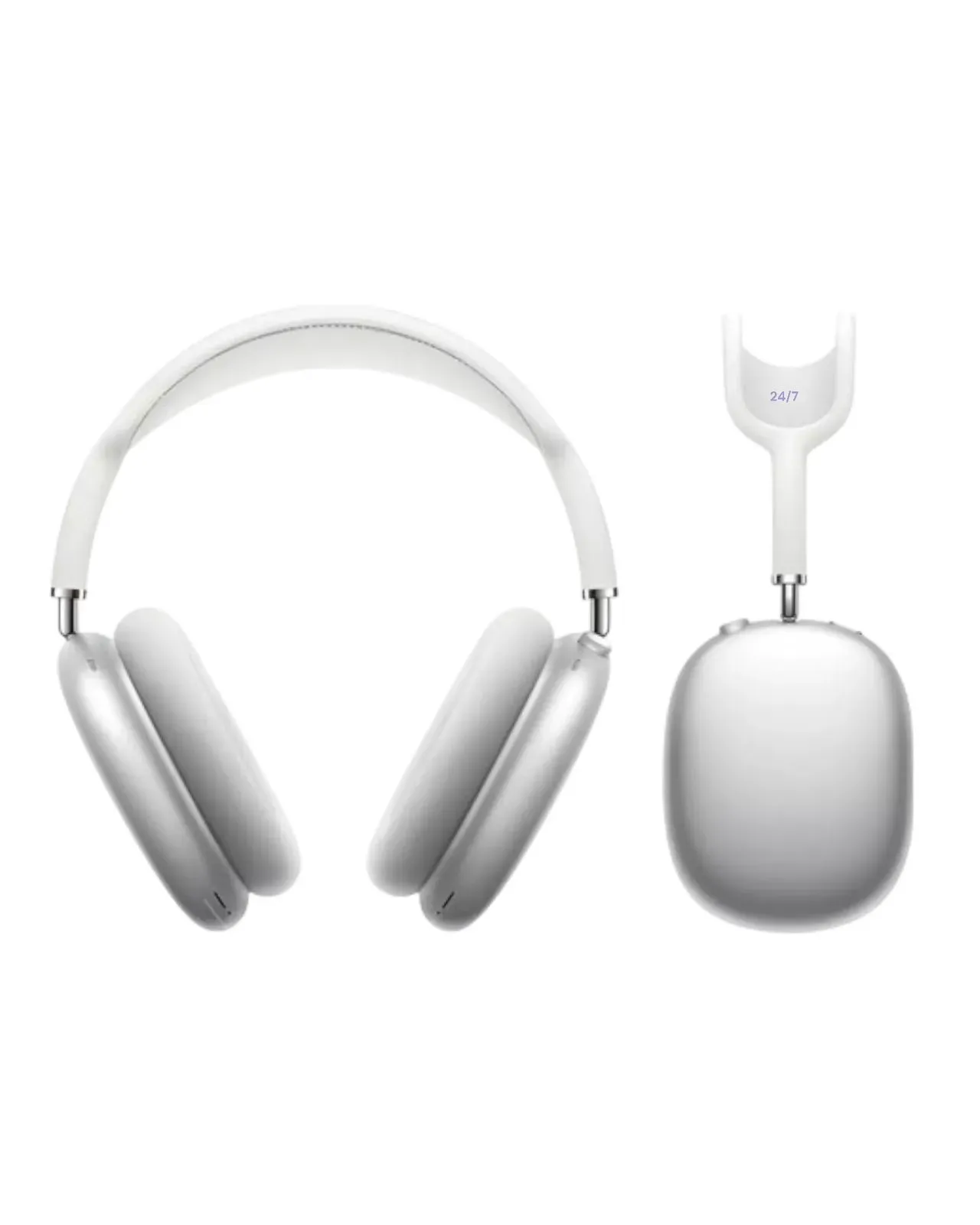 Diadema Audífonos Buetooth Airpods Max Con Estuche Blanca