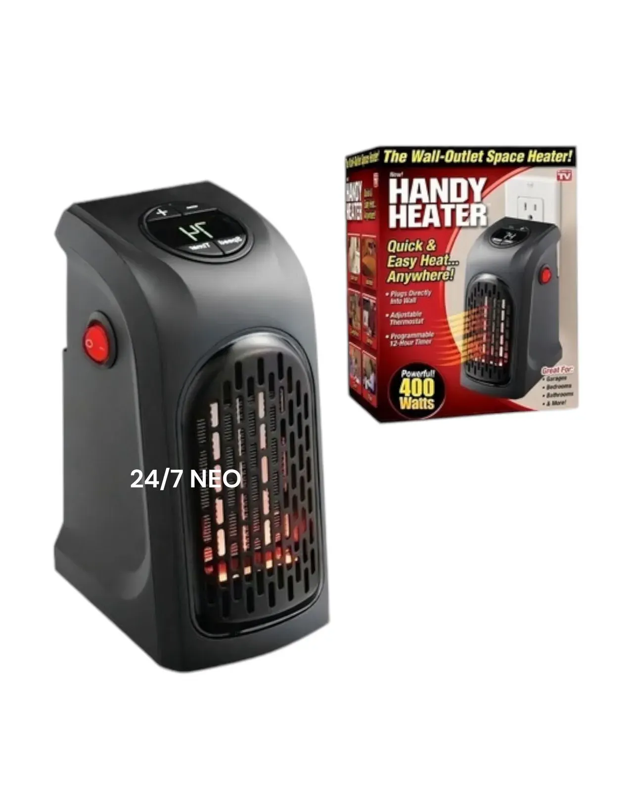 Calentador Portátil Handy Heater Calefacción Ambiente