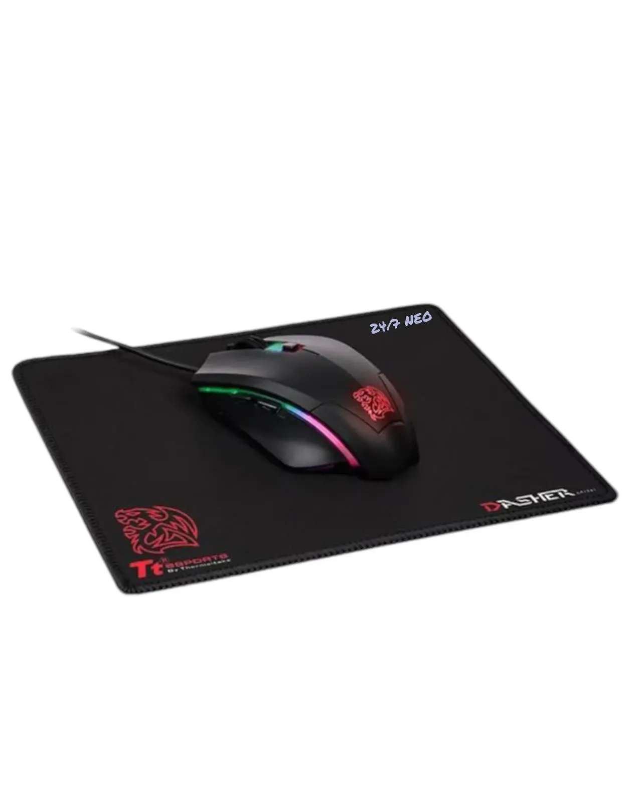 Mouse Gamer Thermaltake Talon Elite Gaming Rgb + Pad Mouse