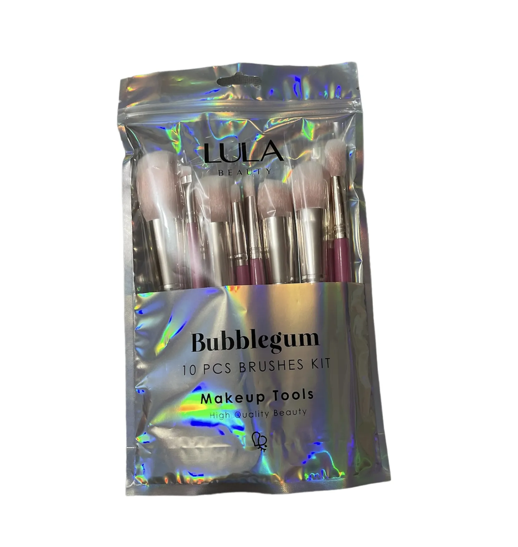 Kit De Brochas X 10 Pcs | Lula | Bubblegum  LULA