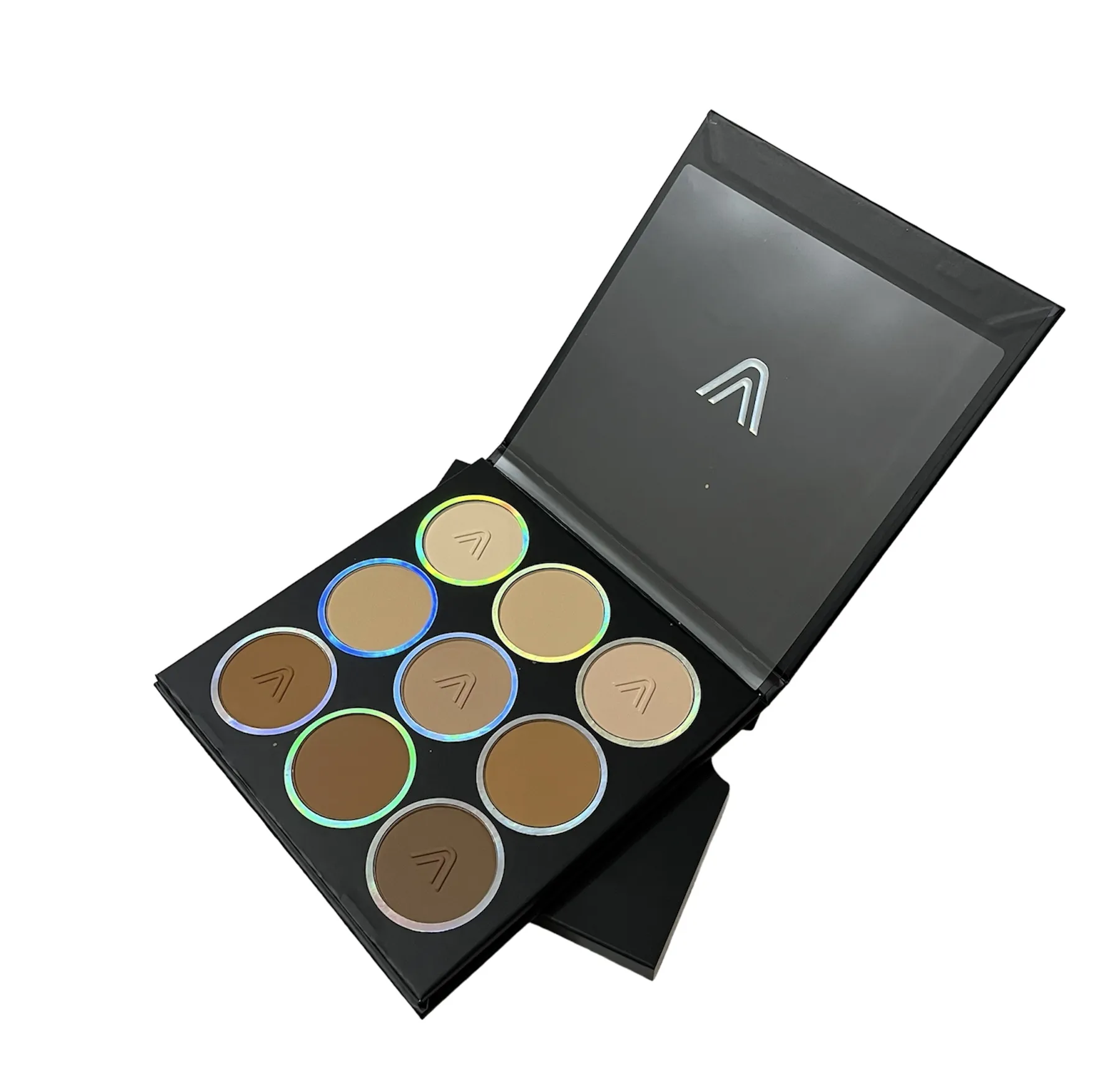 Paleta De Polvos Compactos X 9 Tonos | Naturaltouchpowder Atenea