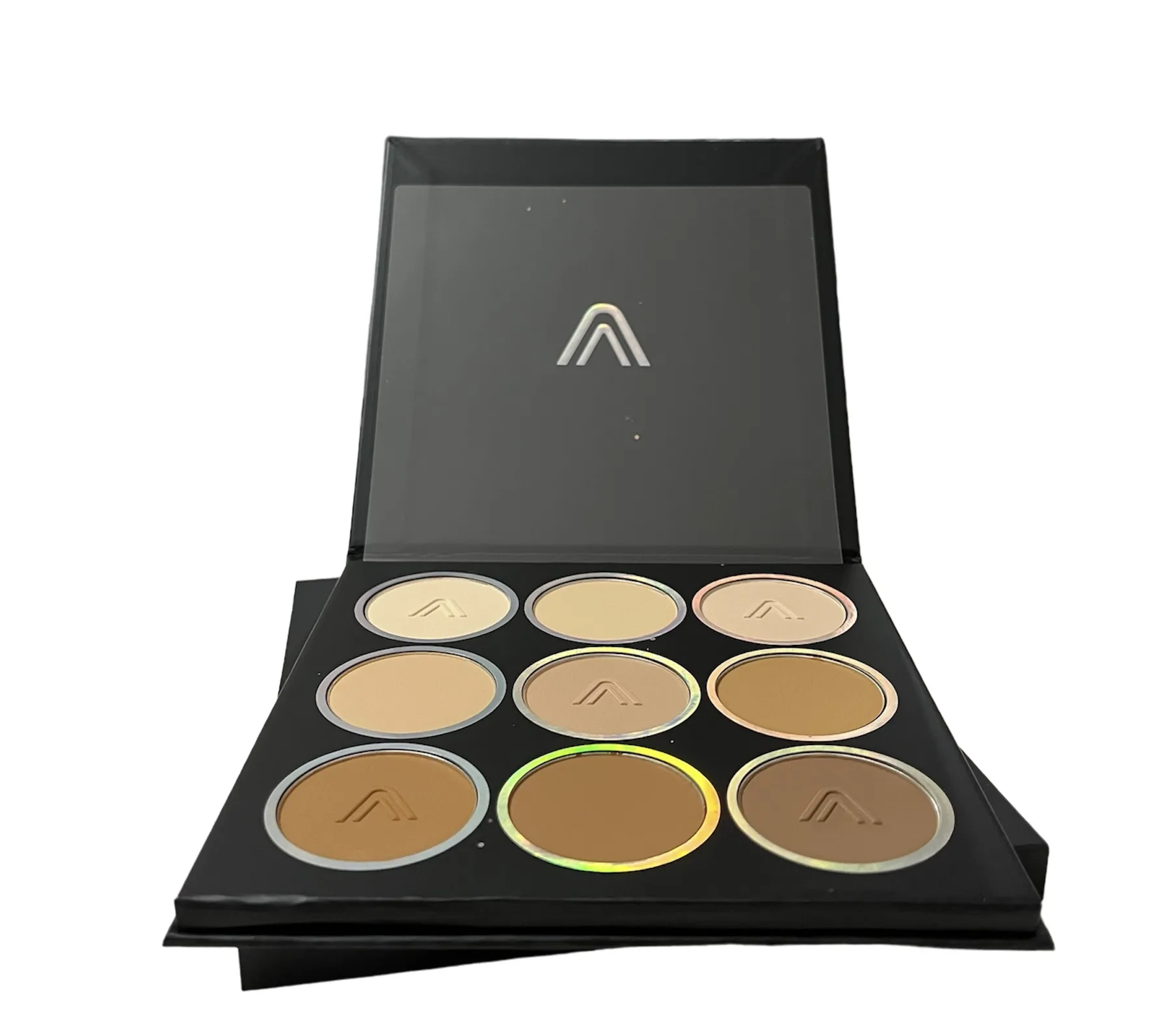 Paleta De Polvos Compactos X 9 Tonos | Naturaltouchpowder Atenea