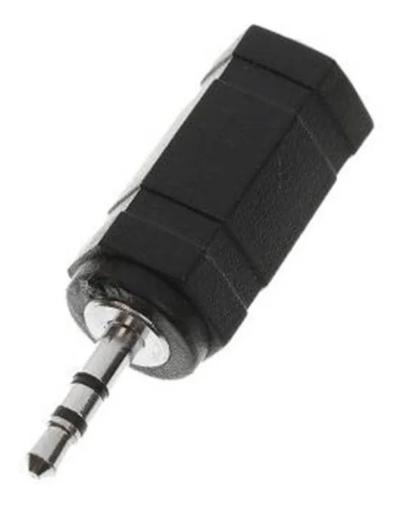 Adaptador 2.5mm Macho A 3.5mm Hem Mp3 Audifono Mpe Celular