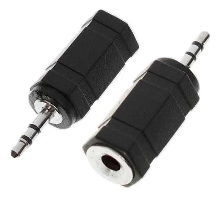 Adaptador 2.5mm Macho A 3.5mm Hem Mp3 Audifono Mpe Celular