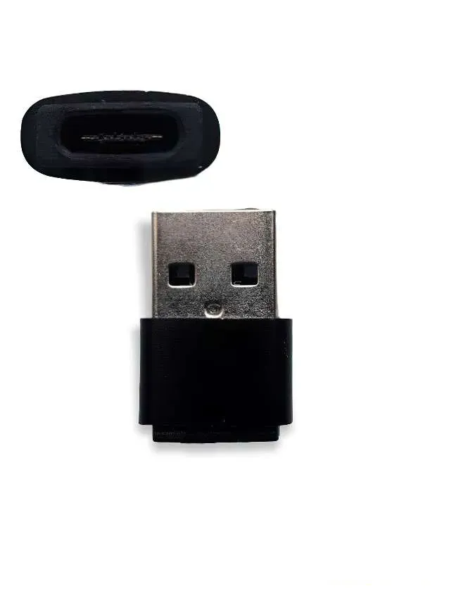 Adaptador Convertidor Tipo C Plano Hembra A Usb Macho Otg (6205)