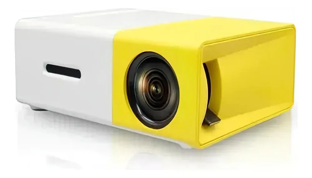 Mini Proyector Portátil YG300 LED 600 Lúmenes, HDMI/USB, Protege Ojos