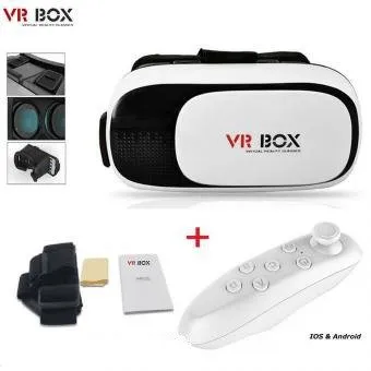 Gafas Realidad Virtual 3d Gear Vr Box + Control Nueva Ver