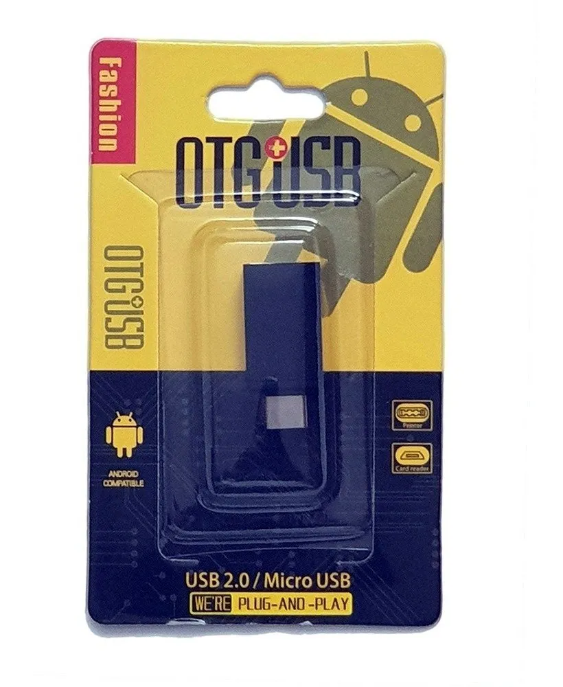 Adaptador Convertidor Usb 2.0 Hembra Otg A Usb Tipo C Macho