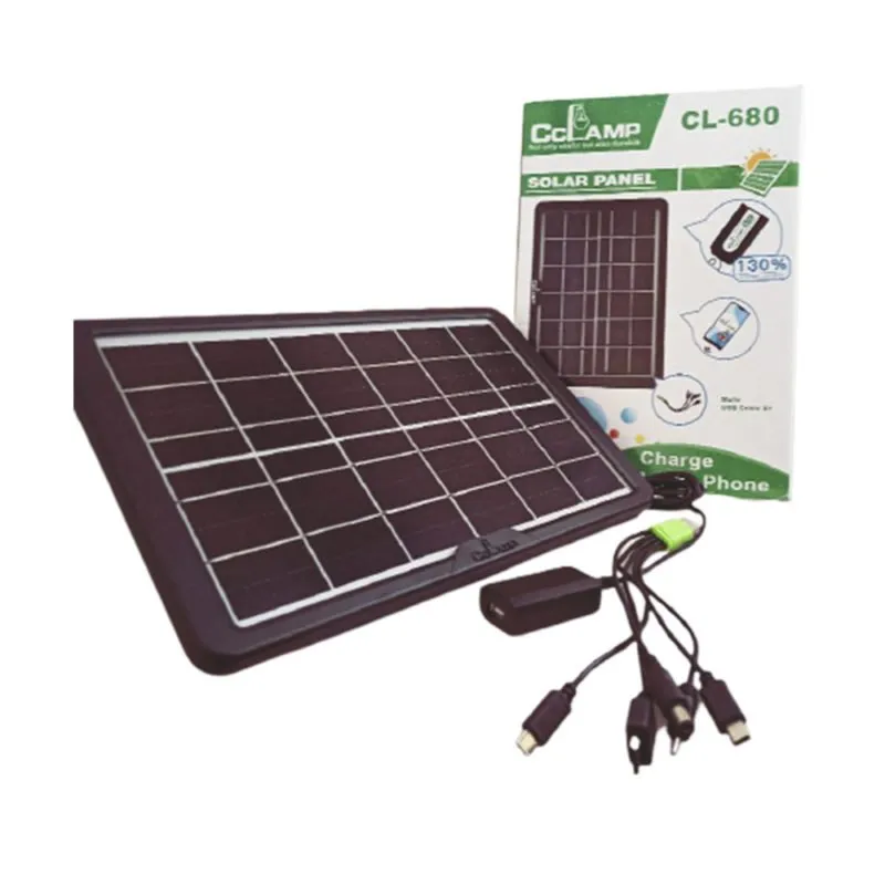 Panel Solar Cargador Celular 8 Watt 6 Voltios Energ?a Solar CL-680