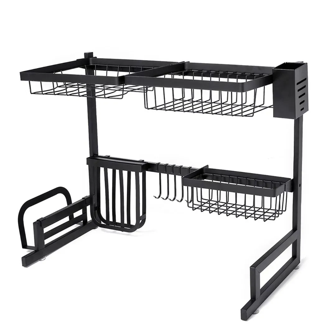 Organizador Seca platos 65cm Estante para Loza y Utensilios de Cocina