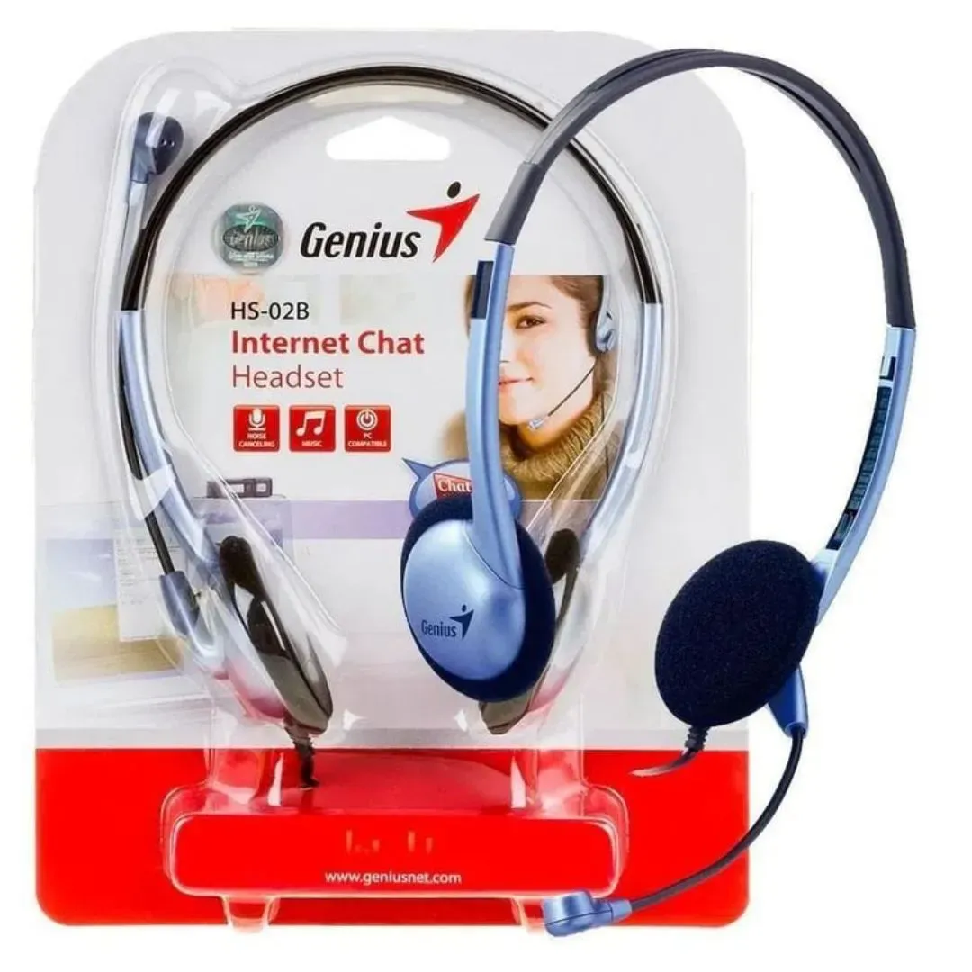 Audifono Genius Diadema PC HS02B 