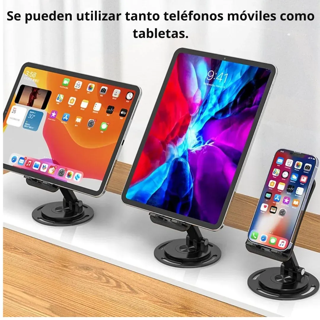 Soporte Celular y Tablet Escritorio Plegable Universal