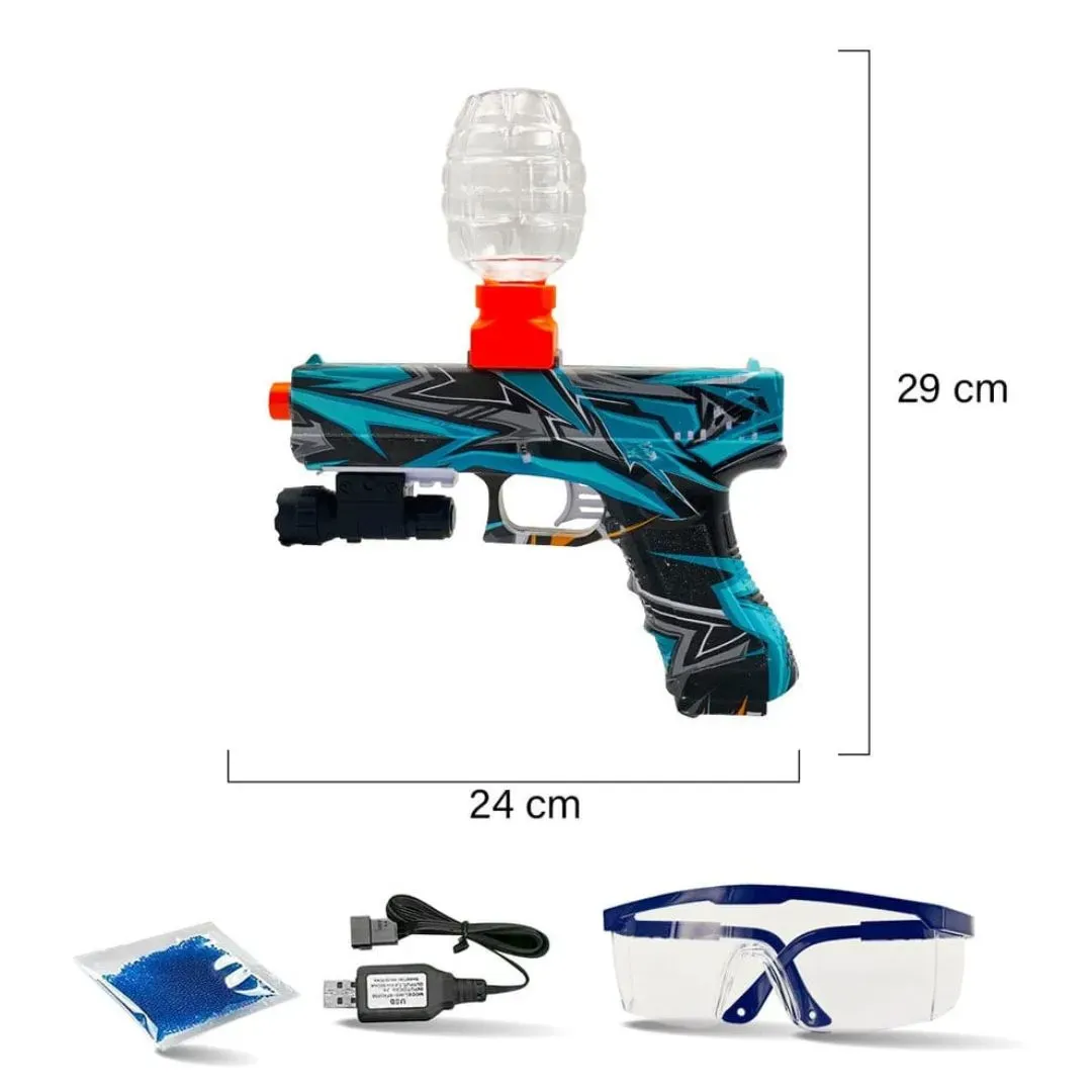 Pistola Biogel Automática Hidrogel con Láser Recargable 39 cm