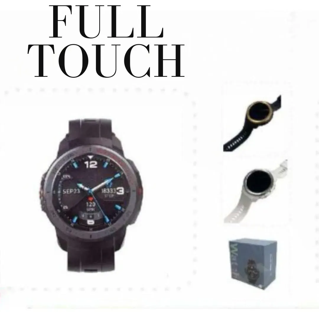 Reloj Inteligente Full Touch F6 Tactil Negro