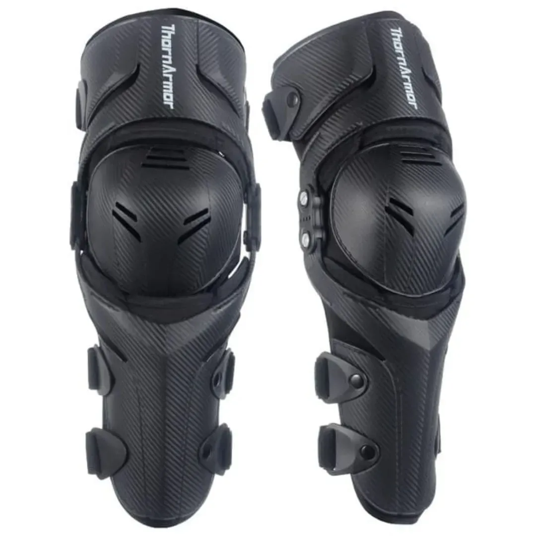 Rodilleras Ajustables De Protección Unisex Para Motociclistas