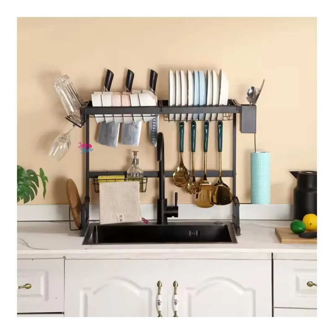 Organizador Seca platos 65cm Estante para Loza y Utensilios de Cocina