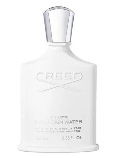 Silver Mountain Water Creed para Hombres y Mujeres Es Calidad 1.1