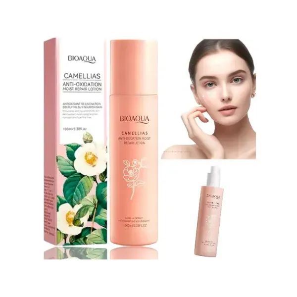 Loción Facial Nutritiva De Camelias Bioaqua