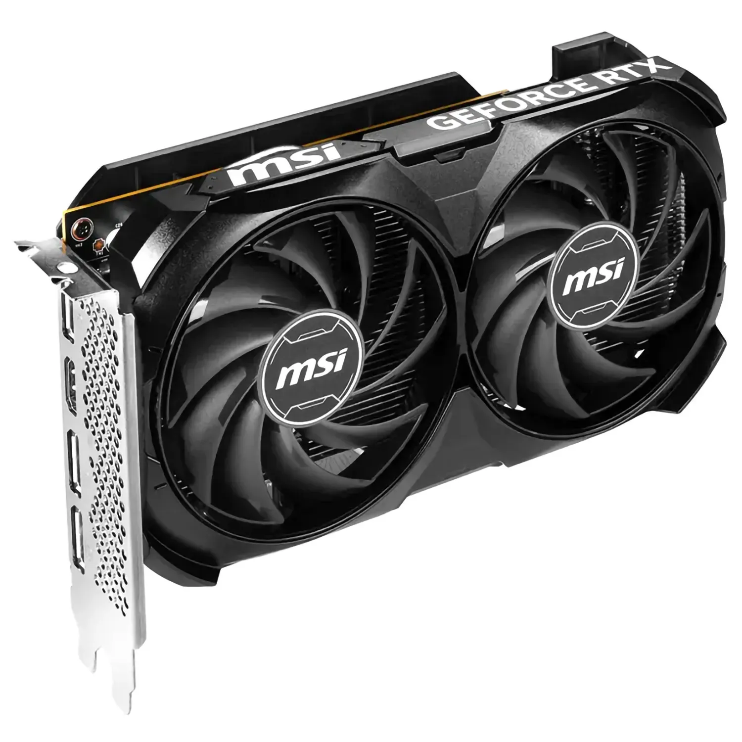 Tarjeta Gráfica Nvidia MSI GeForce RTX 4060 Ventus 2X Black OC Edition 8GB GDDR6