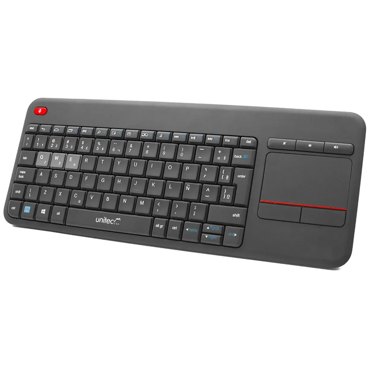 Teclado Inalámbrico con Touchpad  Unitec W001 