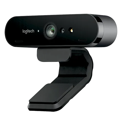 Cámara Web Cam Logitech Brio 4k 90fps + Obsequio Soporte Puerto Tipo C