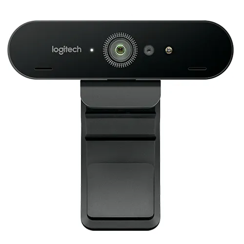 Cámara Web Cam Logitech Brio 4k 90fps + Obsequio Soporte Puerto Tipo C