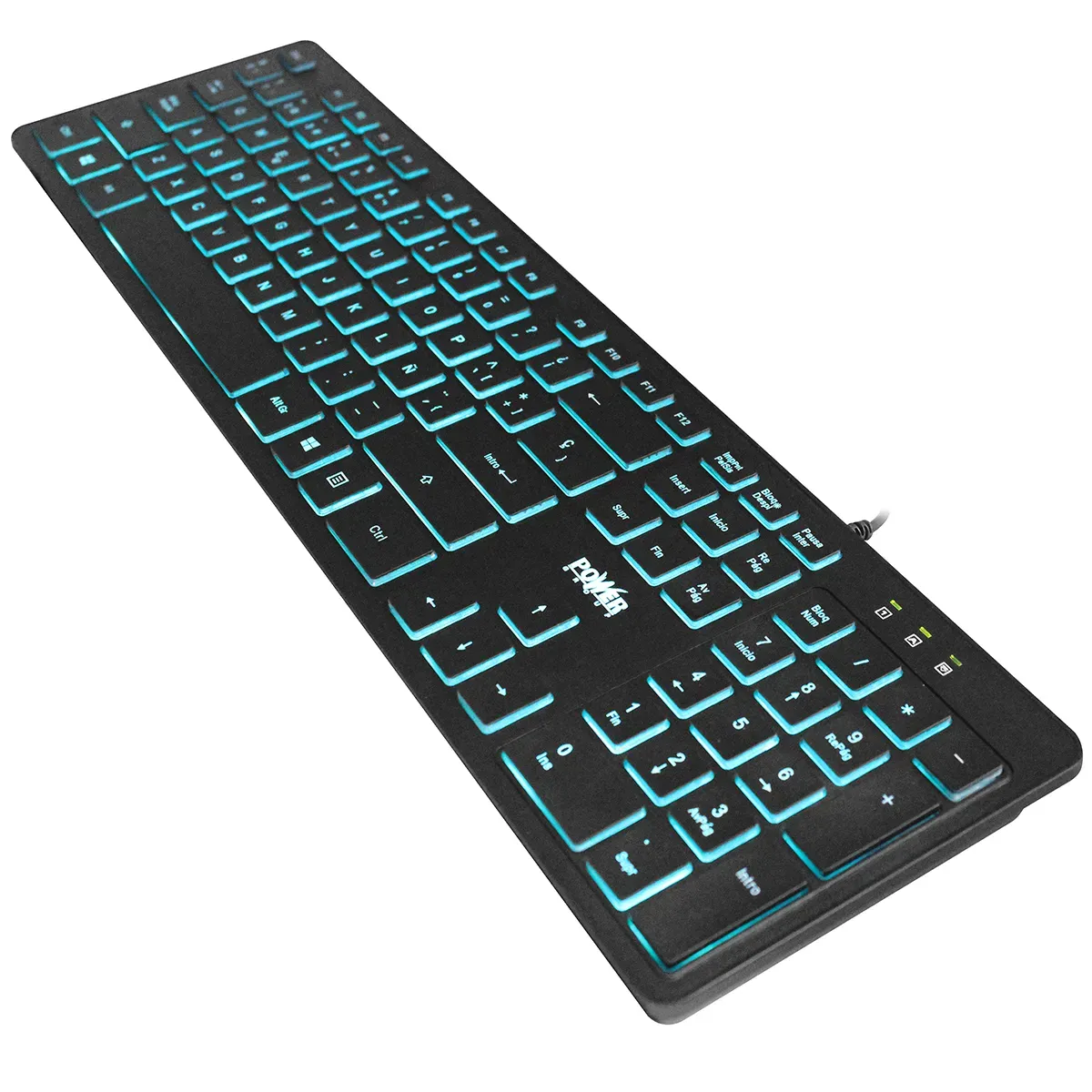 Combo Teclado Mouse Usb Power Group Nc-901 Oficina / Hogar