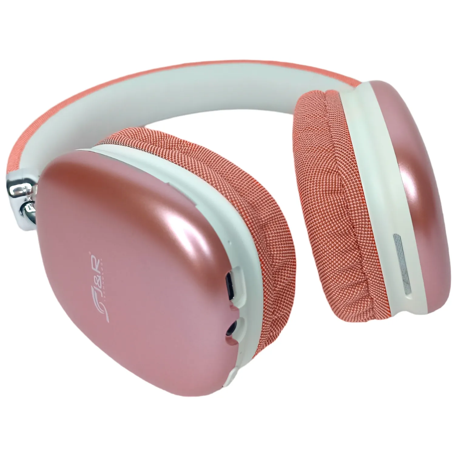 Diadema Inalámbrica Bluetooth J&R 007-MV Dorado Rosa