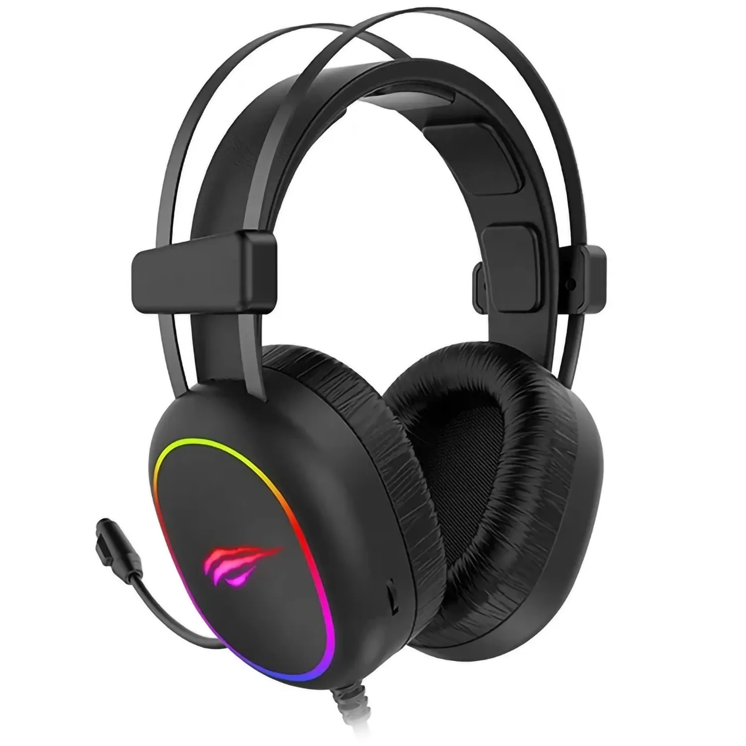 Diadema Gamer Rgb Havit H2016d 3.5mm + Usb 