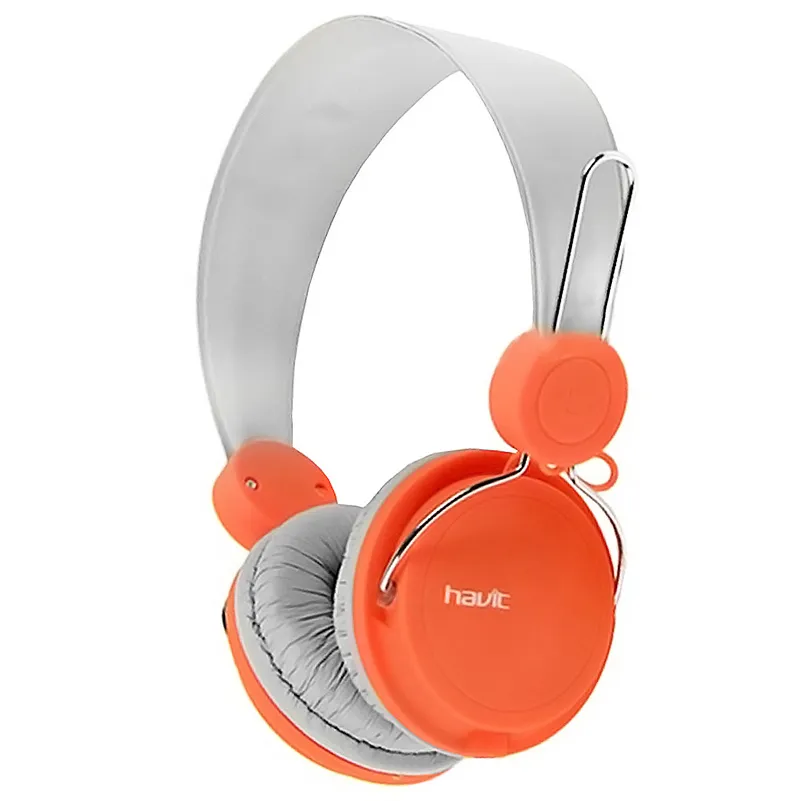 Diadema Havit Hv2198d Blanco Y Naranja