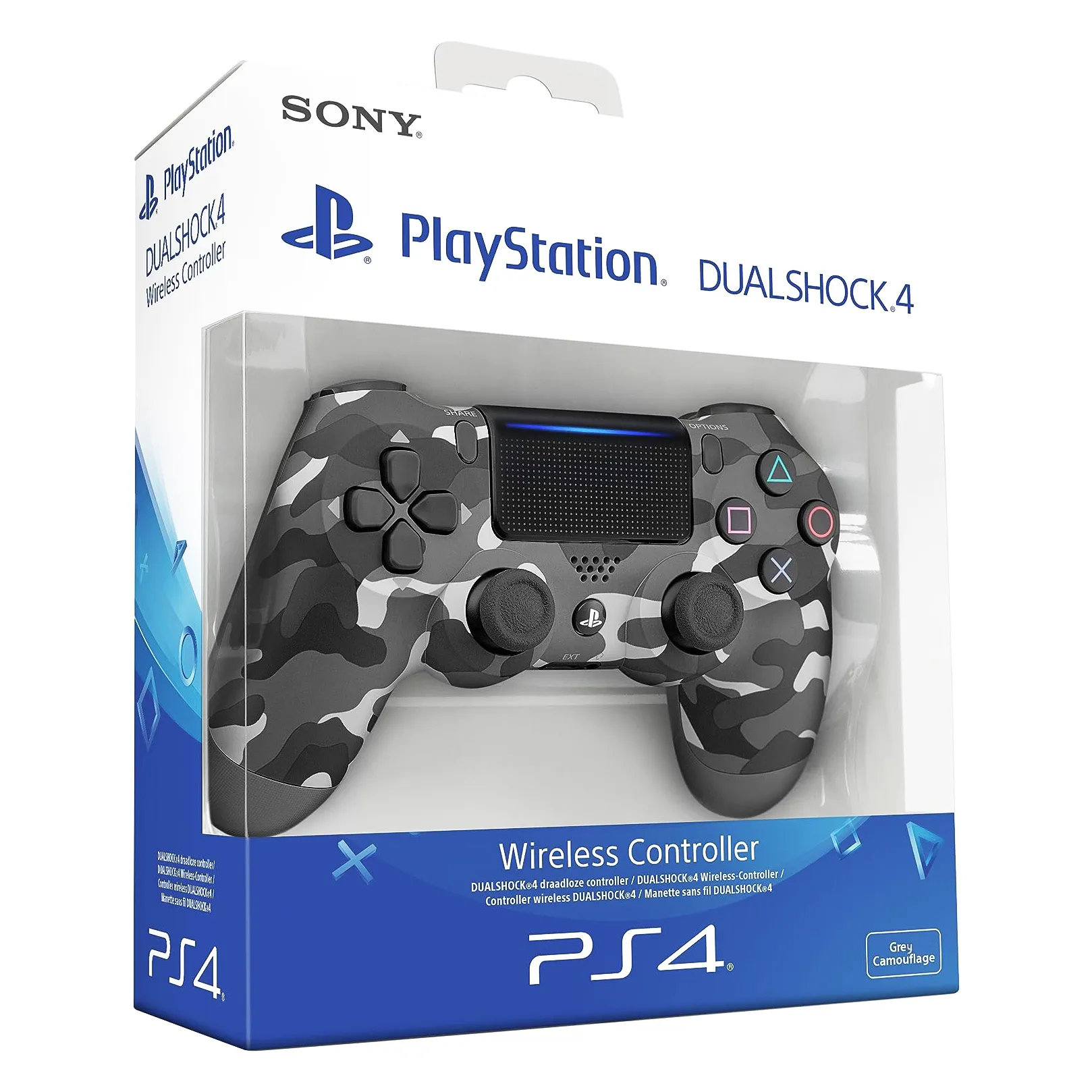 Control AAA PS4 con Dualshock 4 J&R Camuflaje Urbano